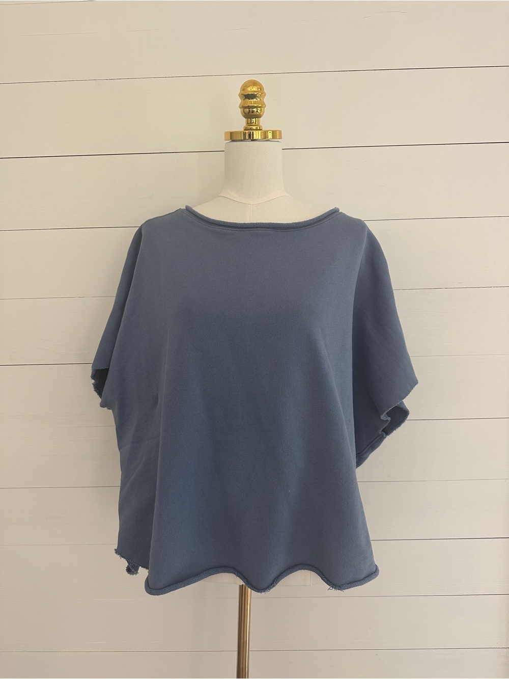 Frank & Eileen Olive Original Capelet in Blueberry